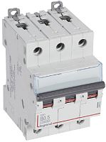 Выключатель автоматический Legrand DX3-E 10000 3п 0.5А B 16кА картинка